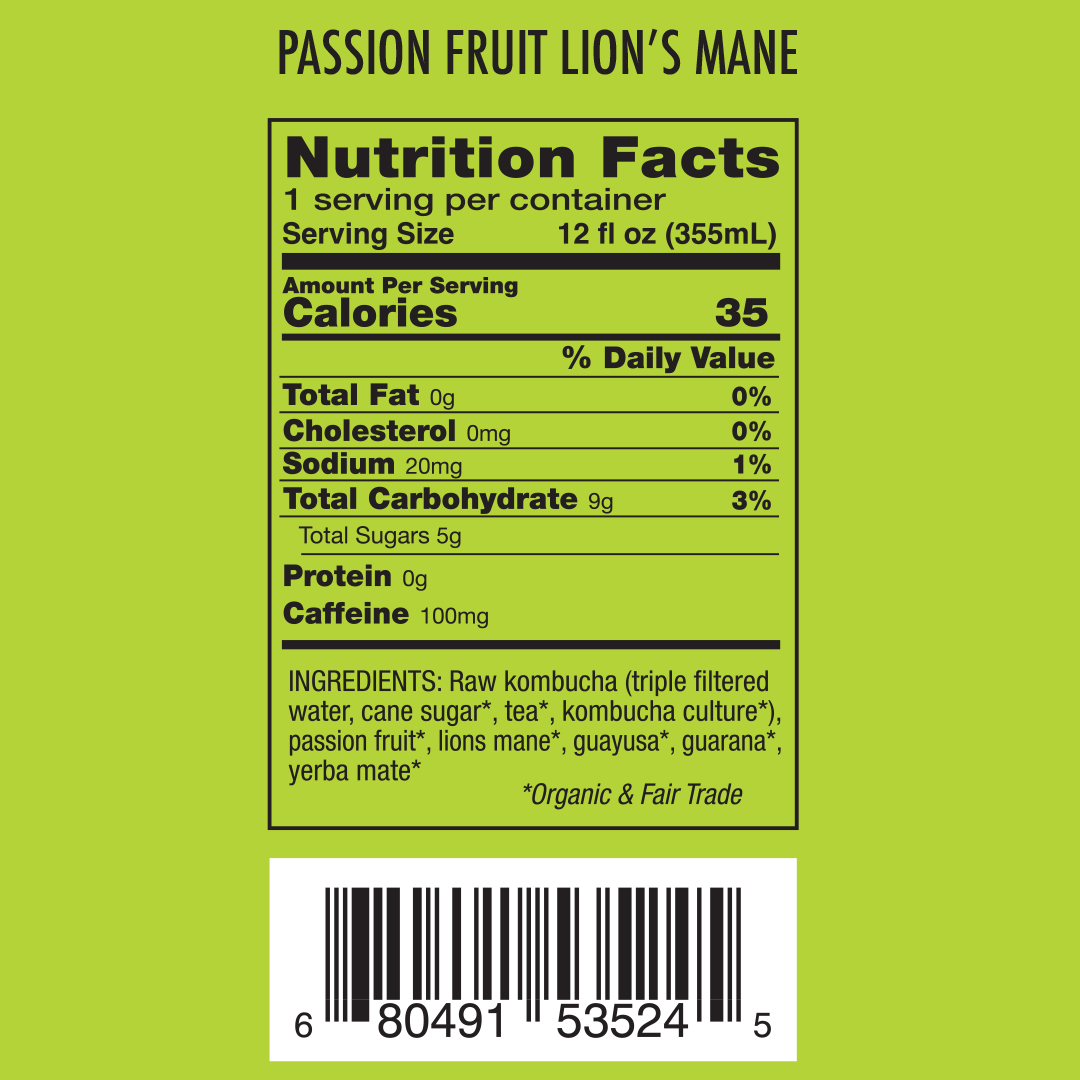 Passion Fruit Lion's Mane