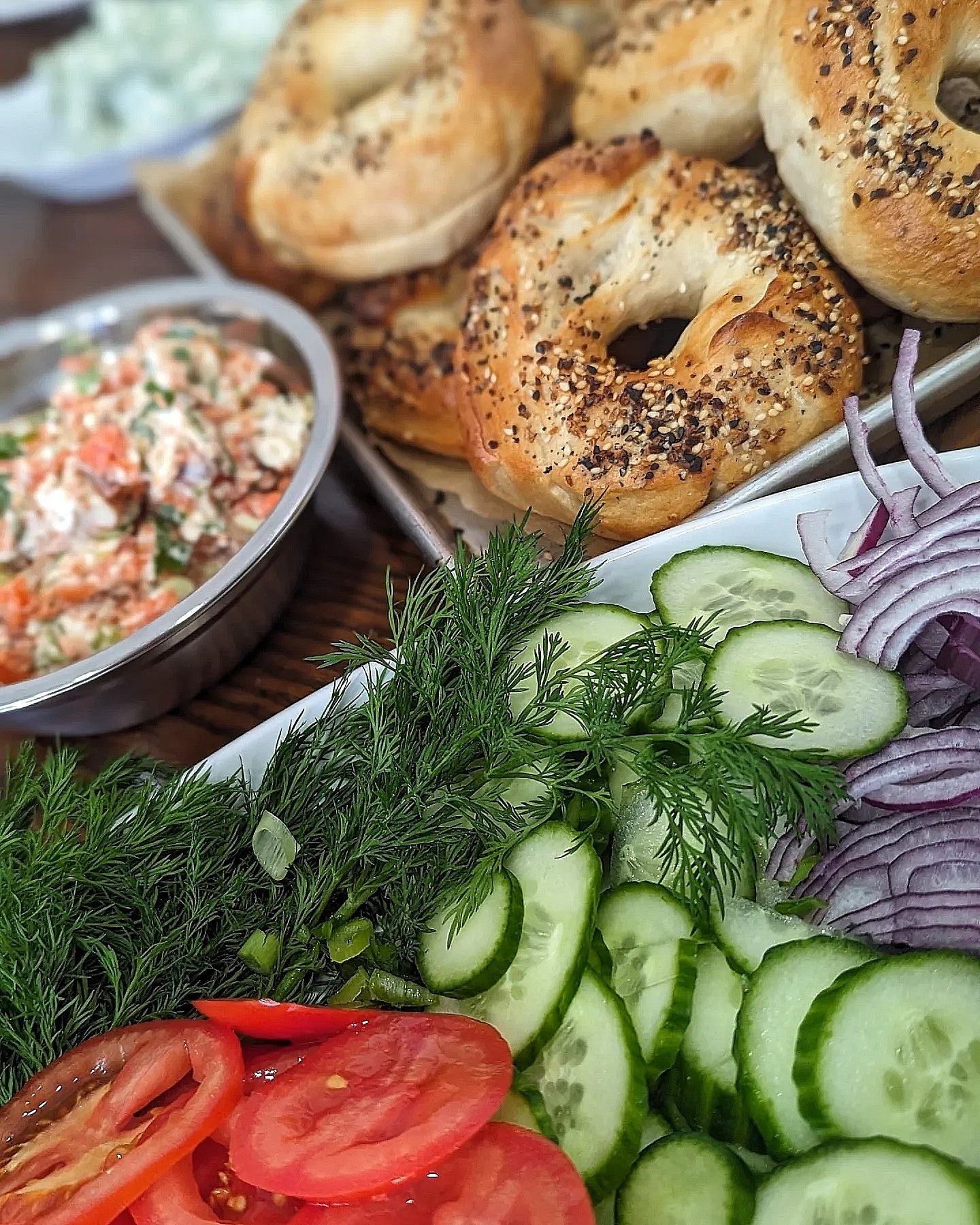 Bagels, Schmears, and Gravlax Workshop 3/22 10am–1pm